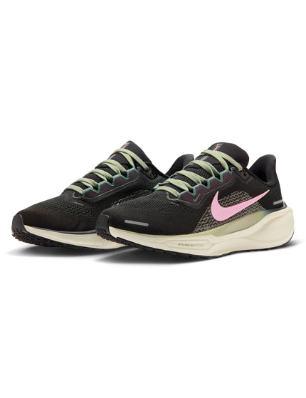 Nike Pegasus 41 Shoes - Black/Jade Horizon/Bicoastal/Pink Foamimages2- The Sports Edit