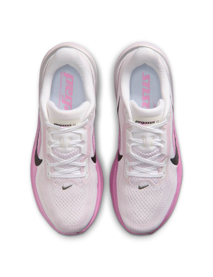 Nike Pegasus 42 Running Shoes - White/Black/Light Magenta/Bleached Lilacimages4- The Sports Edit