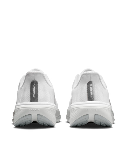 Nike Pegasus 42 Running Shoes - White/Metallic Silver/Wolf Greyimages3- The Sports Edit