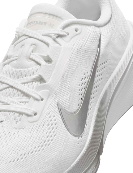 Nike Pegasus 42 Running Shoes - White/Metallic Silver/Wolf Greyimages7- The Sports Edit
