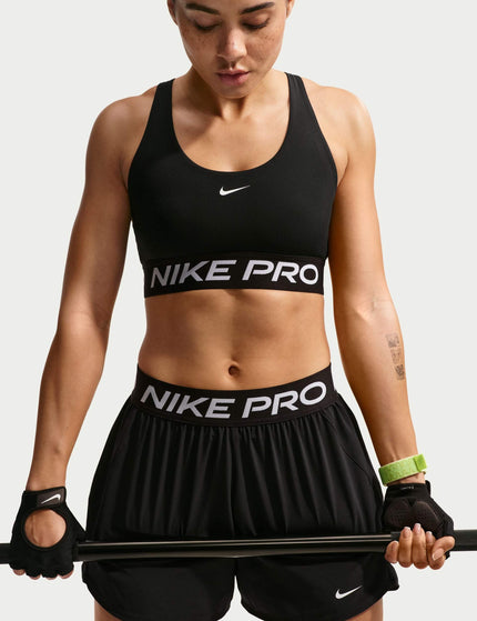 Nike Pro 365 Light Support Sports Bra - Black/Whiteimages1- The Sports Edit
