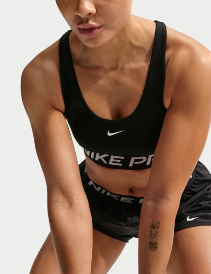 Nike Pro 365 Light Support Sports Bra - Black/Whiteimages3- The Sports Edit