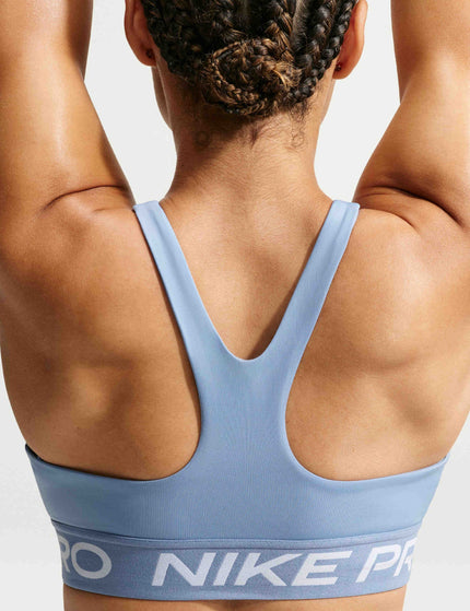 Nike Pro 365 Light Support Bra - Work Blue/Whiteimages2- The Sports Edit