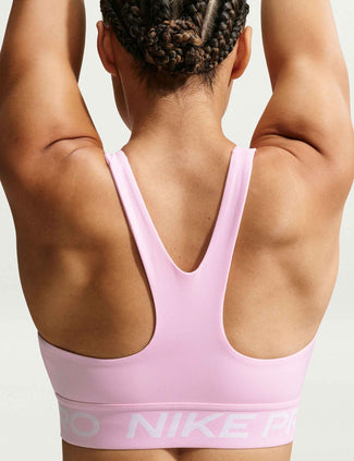 Pro 365 Light Support Bra - Pink Foam/White