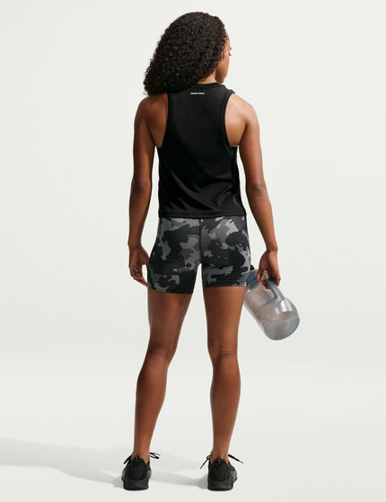 Nike Pro Dri-FIT Tank Top - Black/Whiteimages6- The Sports Edit