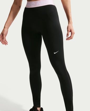 Pro Leggings - Black/Pink Foam/White