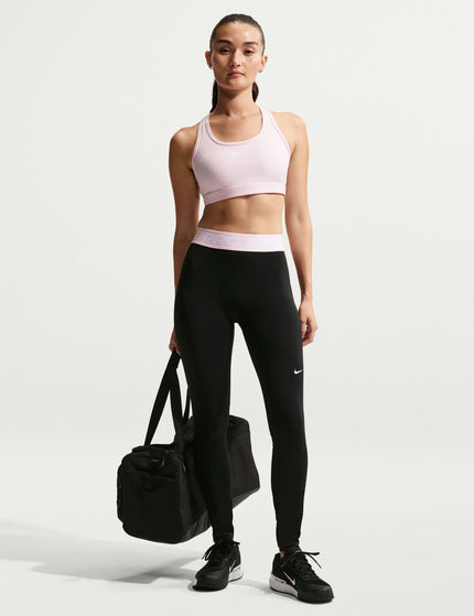 Nike Pro Leggings - Black/Pink Foam/Whiteimages4- The Sports Edit