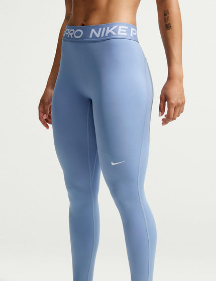 Nike Pro Leggings - Work Blue/Whiteimages3- The Sports Edit