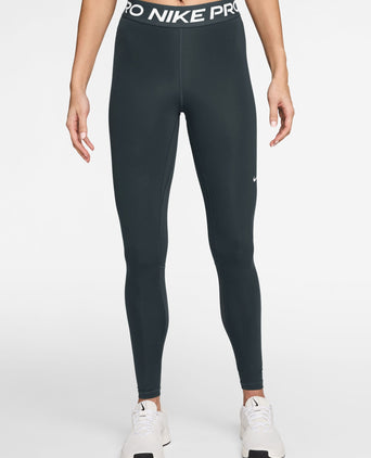 Pro Leggings - Seaweed/White