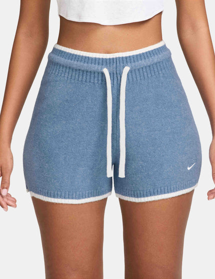 Nike Sportswear Chill Knit Shorts - Work Blue/Whiteimages1- The Sports Edit