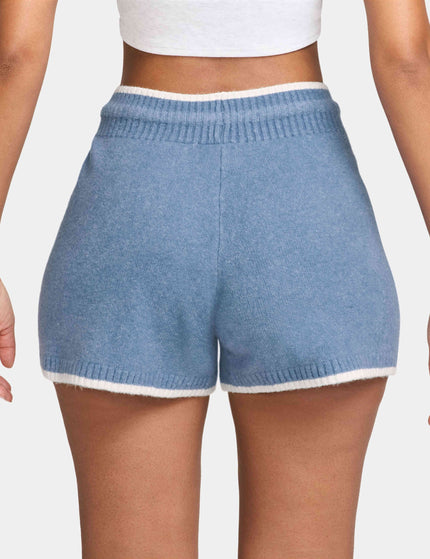 Nike Sportswear Chill Knit Shorts - Work Blue/Whiteimages2- The Sports Edit