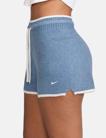 Nike Sportswear Chill Knit Shorts - Work Blue/Whiteimages3- The Sports Edit