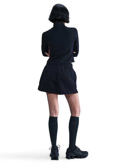 Nike Sportswear Phoenix Fleece 4" Shorts - Black/Sailimages5- The Sports Edit