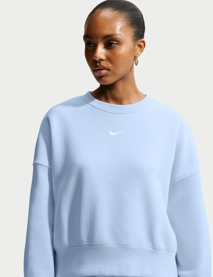 Nike Sportswear Phoenix Fleece Sweatshirt - Hydrogen Blue/Sailimages1- The Sports Edit