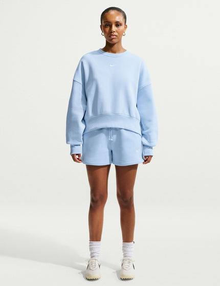 Nike Sportswear Phoenix Fleece Sweatshirt - Hydrogen Blue/Sailimages2- The Sports Edit