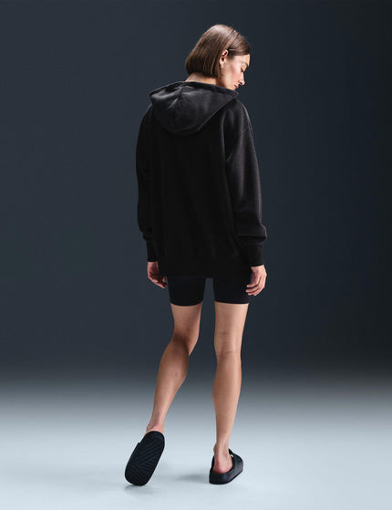 Nike Sportswear Phoenix Plush Oversized Fleece Hoodie - Black/Sailimages5- The Sports Edit