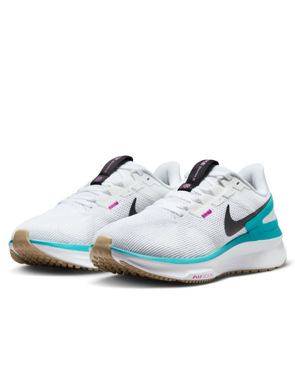 Nike Structure 25 Shoes - White/Saturn Gold/Sail/Dusty Cactusimages4- The Sports Edit