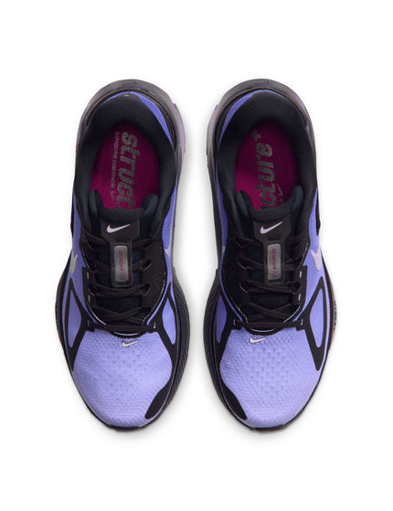 Nike Structure Plus Shoes - Black/Metallic Silver/Persian Violetimages4- The Sports Edit