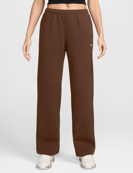 Nike Studio Fleece Open-Hem Pants - Cacao Wow/Sailimages1- The Sports Edit