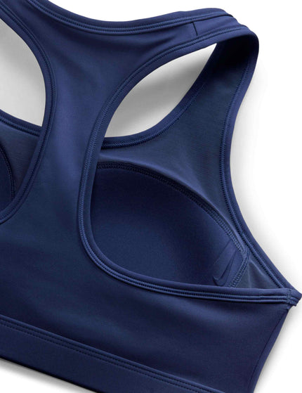 Nike Swoosh Medium Support Bra - Midnight Navy/Whiteimages6- The Sports Edit