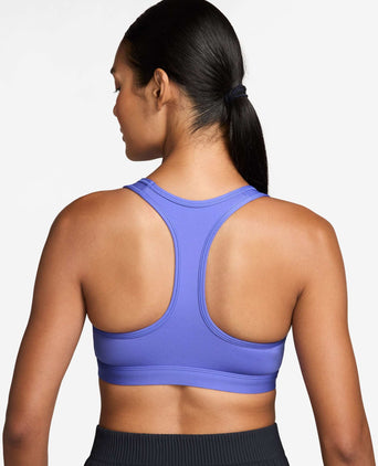 Swoosh Medium Support Bra - Sapphire/White