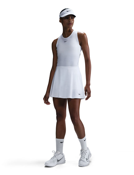 Nike Victory Dri-FIT Flouncy Tennis Skirt - White/Blackimages6- The Sports Edit