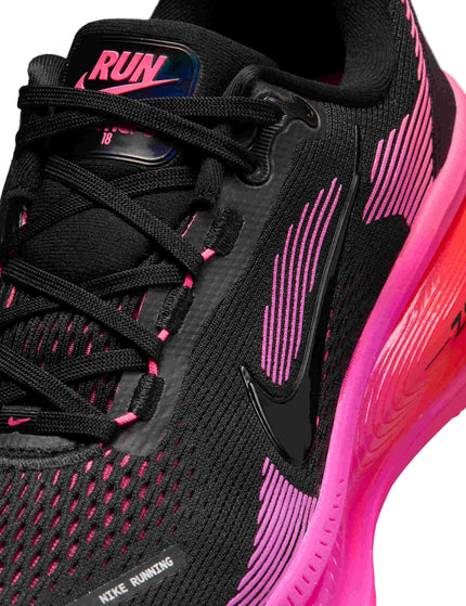 Nike Vomero 18 Running Shoes - Black/Hyper Pink/Laser Crimsonimages7- The Sports Edit