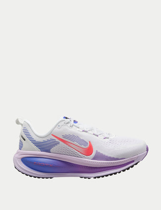 Vomero 18 Running Shoes - White/Hot Lava/Violet Mist/Sapphire