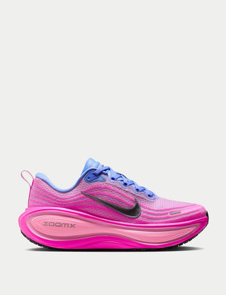 Vomero Plus Running Shoes - Royal Pulse/Fire Pink/Pink Spell/Metallic Dark Grey