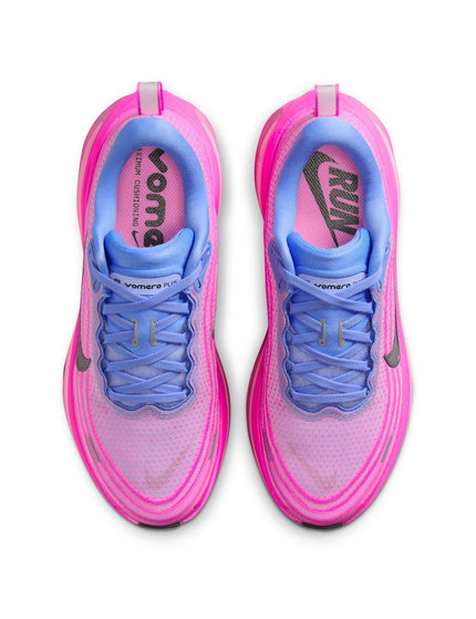 Nike Vomero Plus Running Shoes - Royal Pulse/Fire Pink/Pink Spell/Metallic Dark Greyimages4- The Sports Edit