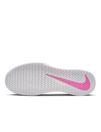 Nike NikeCourt Vapor Lite 2 Shoes - White/Playful Pinkimages6- The Sports Edit