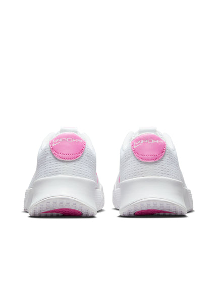 Nike NikeCourt Vapor Lite 2 Shoes - White/Playful Pinkimages5- The Sports Edit
