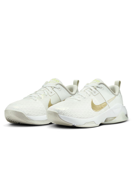 Nike Zoom Bella 6 Premium Shoes - Summit White/Sea Glass/Light Lemon Twist/Metallic Gold Starimages4- The Sports Edit