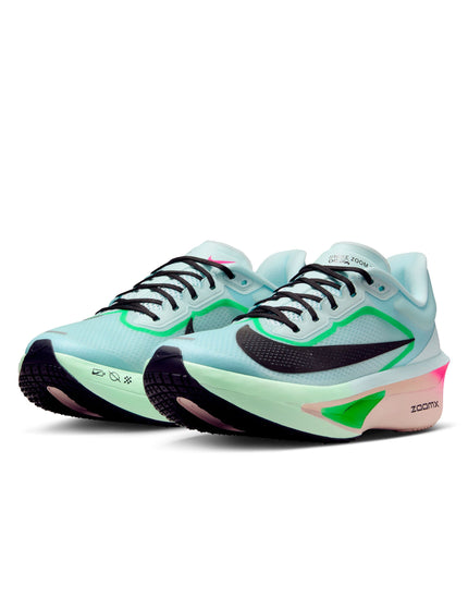 Nike Zoom Fly 6 Shoes - Glacier Ice/Hyper Pink/Green Shock/Blackimages2- The Sports Edit