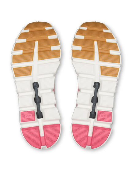ON Running Cloud 6 Versa - Ivory/Camelliaimages5- The Sports Edit
