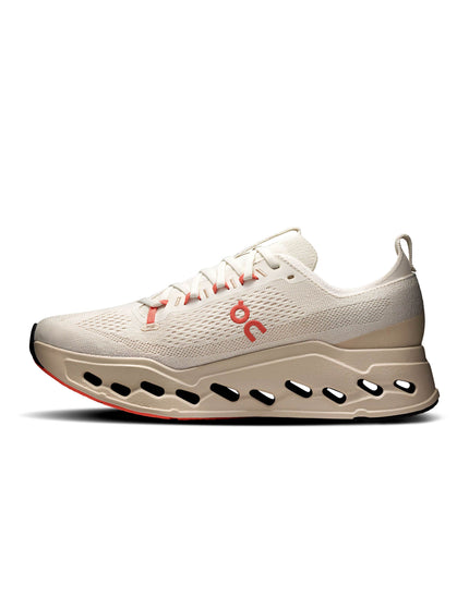 ON Running Cloudsurfer Max - Ivory/Salmonimages4- The Sports Edit