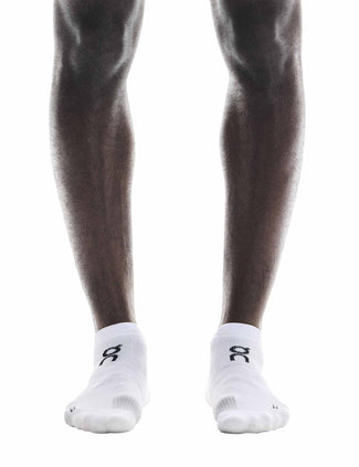 Performance Run Sock Low - White/Glacier