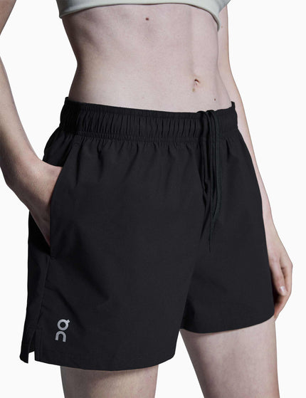 ON Running 3" Core Shorts - Blackimages1- The Sports Edit