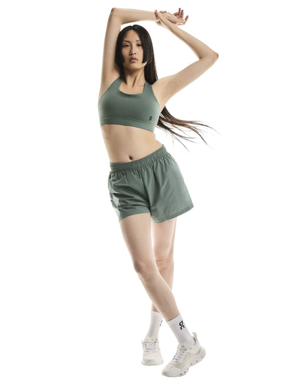 ON Running 3" Core Shorts - Oliveimages7- The Sports Edit