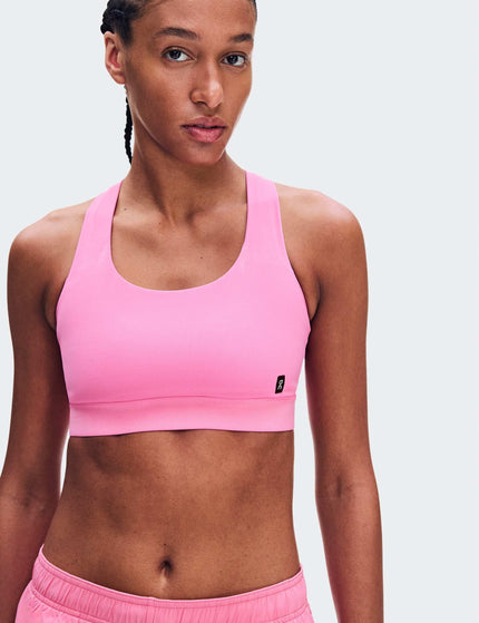 ON Running Core Bra - Bubblegumimages1- The Sports Edit
