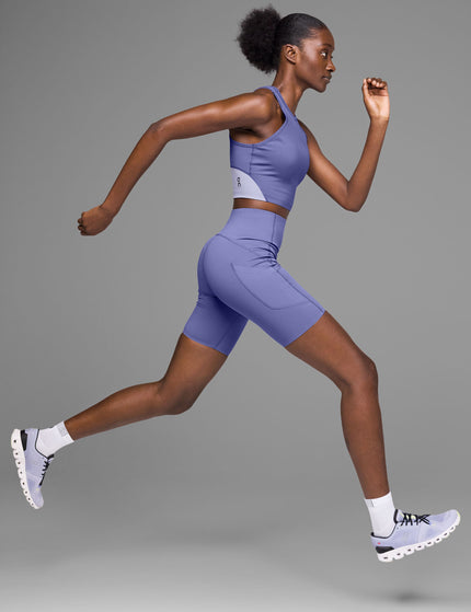 ON Running Movement Tights Short - Blueberryimages6- The Sports Edit