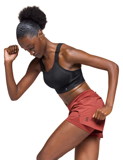 ON Running Performance Flex Bra - Blackimages4- The Sports Edit