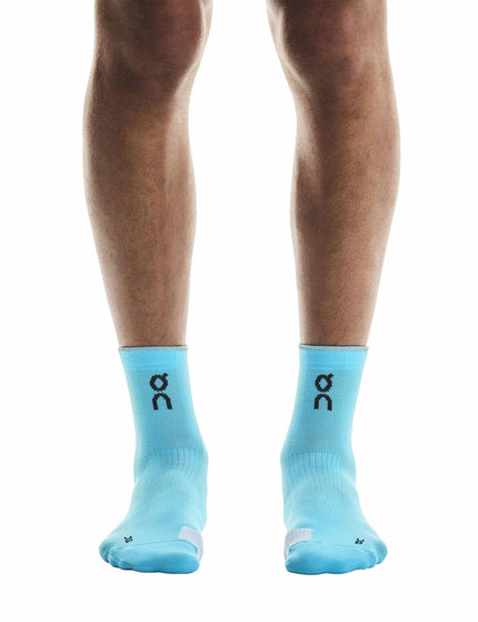 ON Running Performance Run Sock Mid - Horizon/Whiteimages2- The Sports Edit