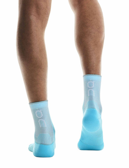 ON Running Performance Run Sock Mid - Horizon/Whiteimages4- The Sports Edit