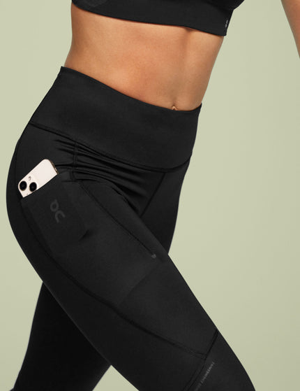 ON Running Performance Tights 7/8 - Blackimages3- The Sports Edit