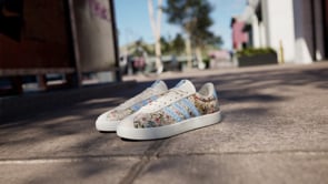 adidas VL Court 3.0 Shoes - Ecru Tint/Clear Sky/Off Whiteimages3- The Sports Edit