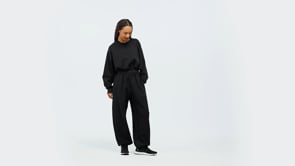 adidas Soft Lux Loose Pant - Blackimages2- The Sports Edit