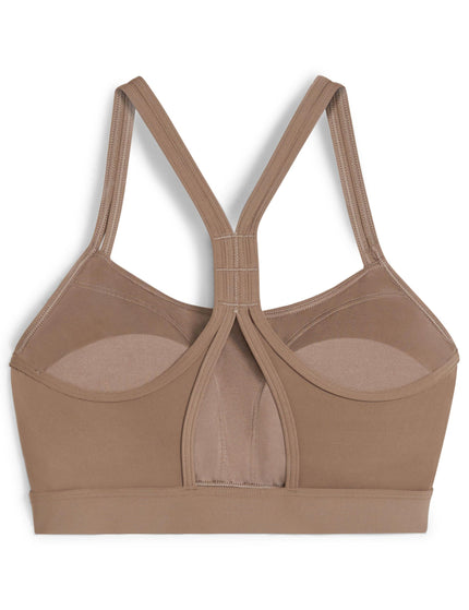 PUMA 4Keeps Studio Ultrabare Strappy Training Bra - Totally Taupeimages3- The Sports Edit