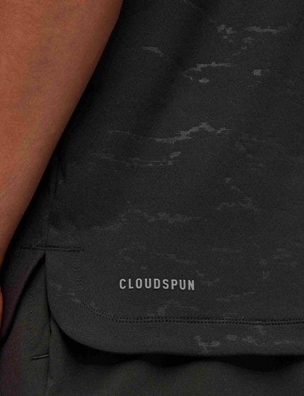PUMA Cloudspun Emboss Tee - Puma Blackimages4- The Sports Edit