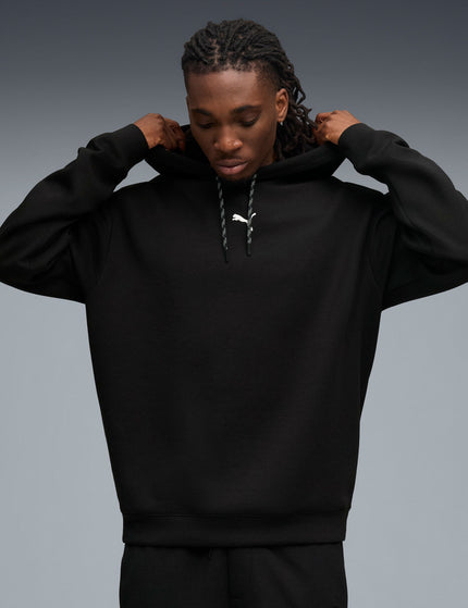 PUMA Cloudspun Hoodie - Puma Blackimages1- The Sports Edit